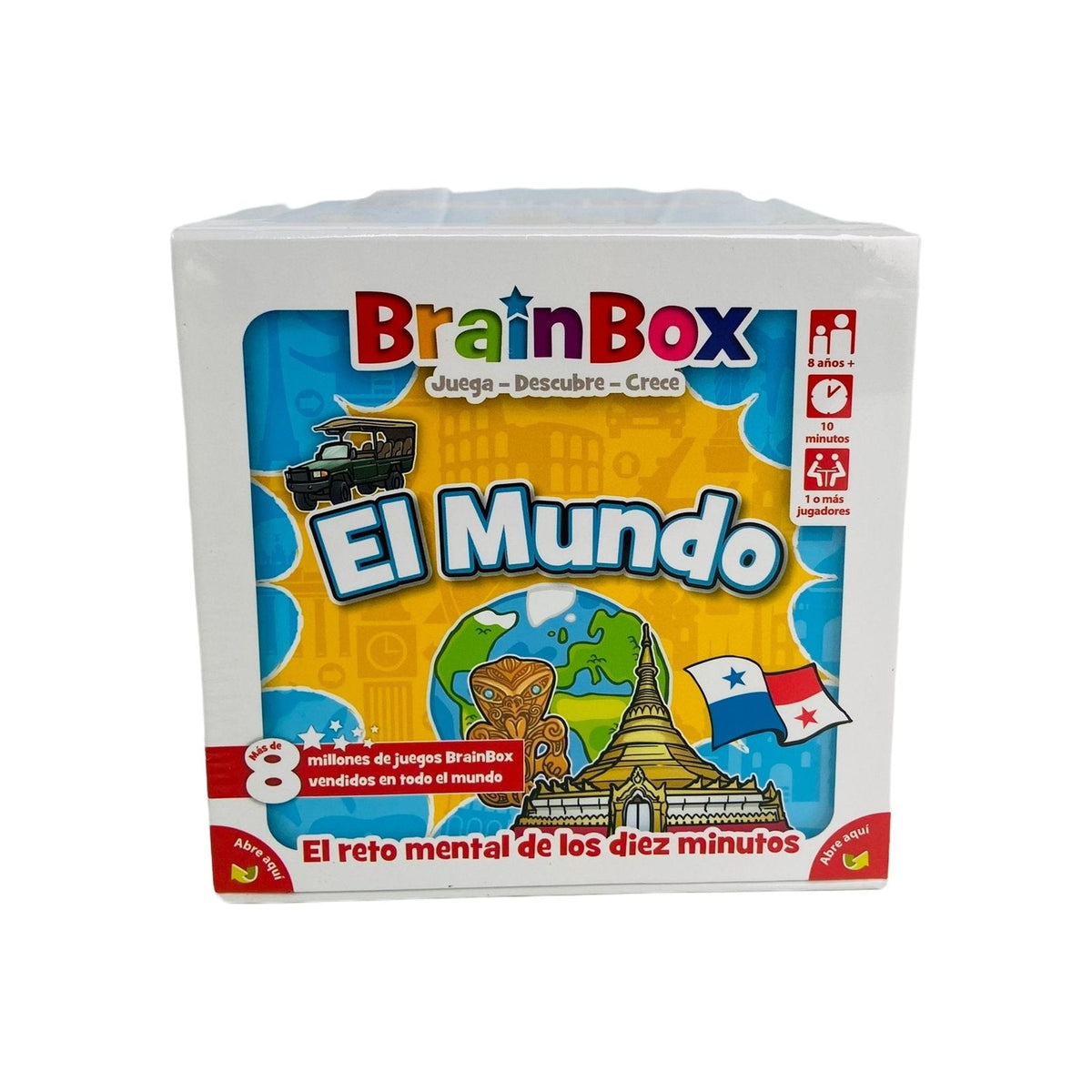 Asmodee Jeu De Société Espagnol Brainbox El Mundo Multicolore