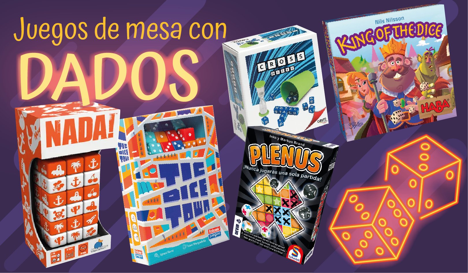 Juegos de mesa con Dados - Kukara Games