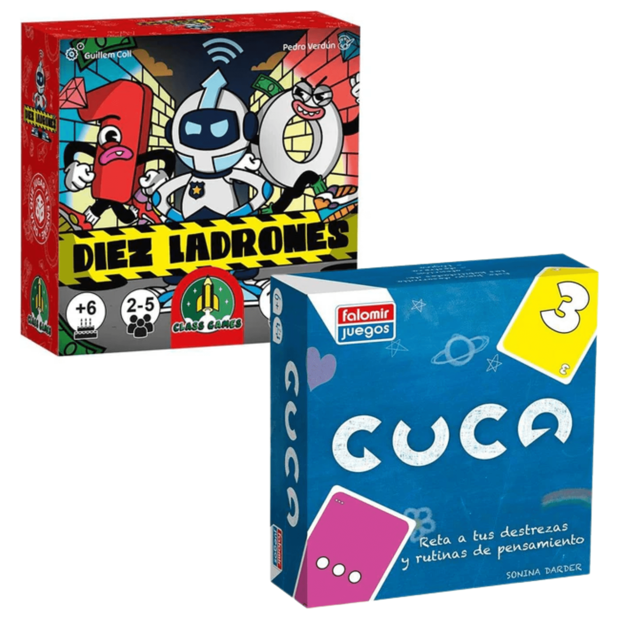 Bundle Matemágico (Diez ladrones y Guca 3) - Kukara Games