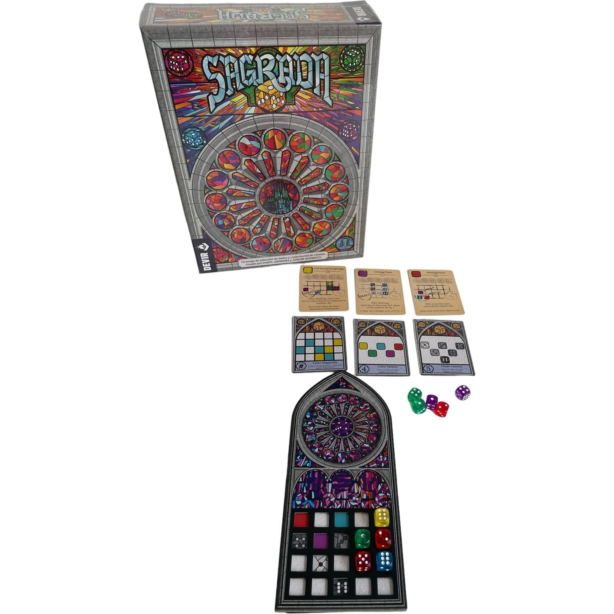 Sagrada - Juego de estrategia con dados - Kukara Games